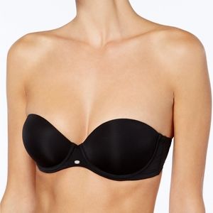 Calvin Klein Glamour Strapless Push Up Bra